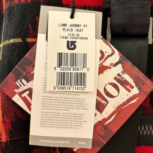 L.A.M.B. X Burton Women’s Johnny Slim Pant XS **NEW** - Picture 6 of 7